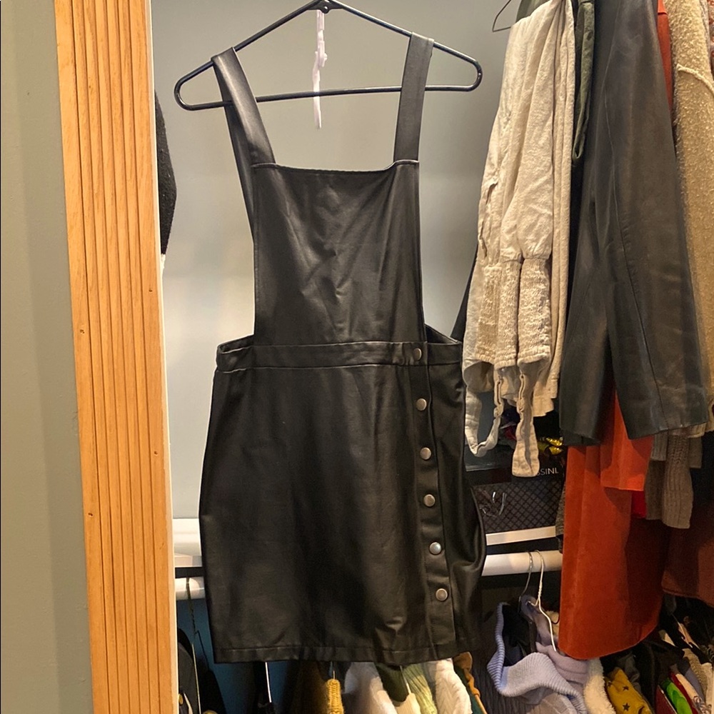 Wild Fable Black Sleeveless Mini Dress